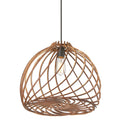 Wood Finish Incandescent Pendant Z45140