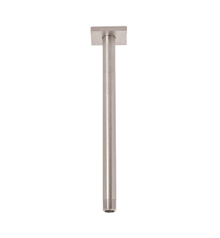 Polished Brass Ceiling Shower Arm with Square Base W3897