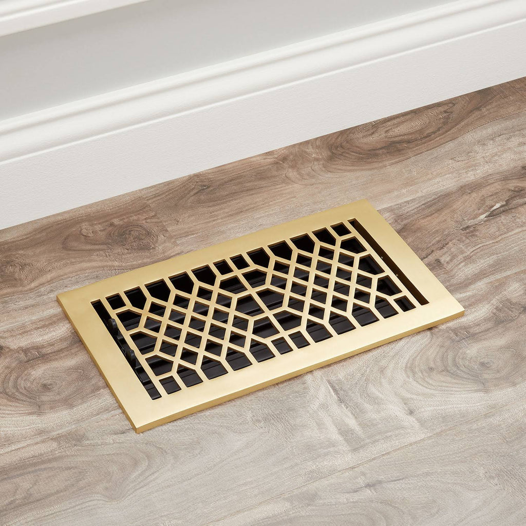 Oil Rubbed Bronze Floor Register P3429