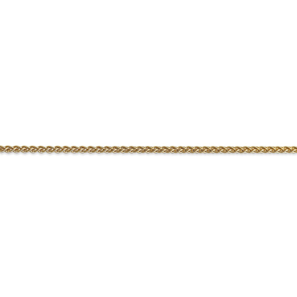 14kt Yellow Gold 2mm Spiga Chain 30 inch Lobster Clasp W916549