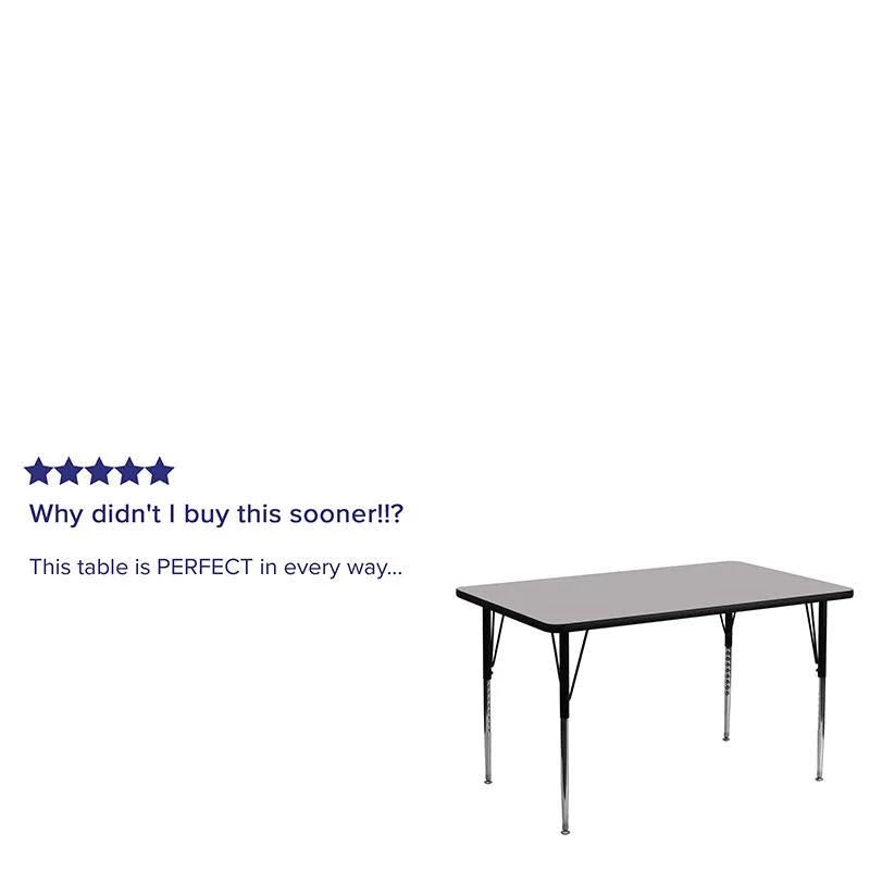 Red Thermal Laminate Activity Table J9690