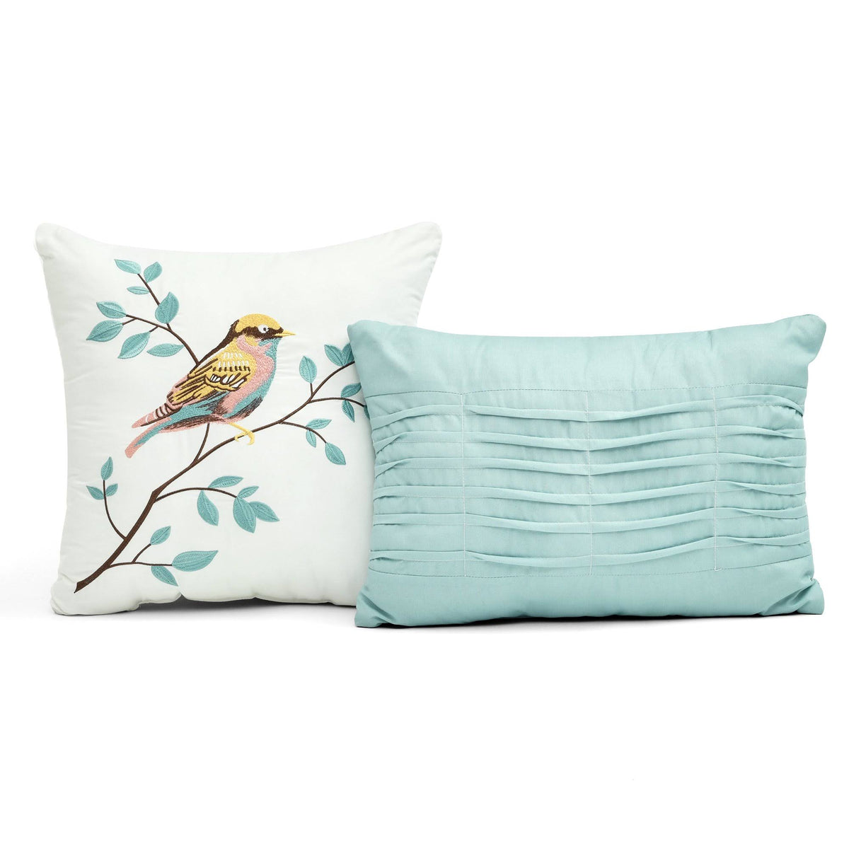Blue & Yellow King Comforter Set Z532