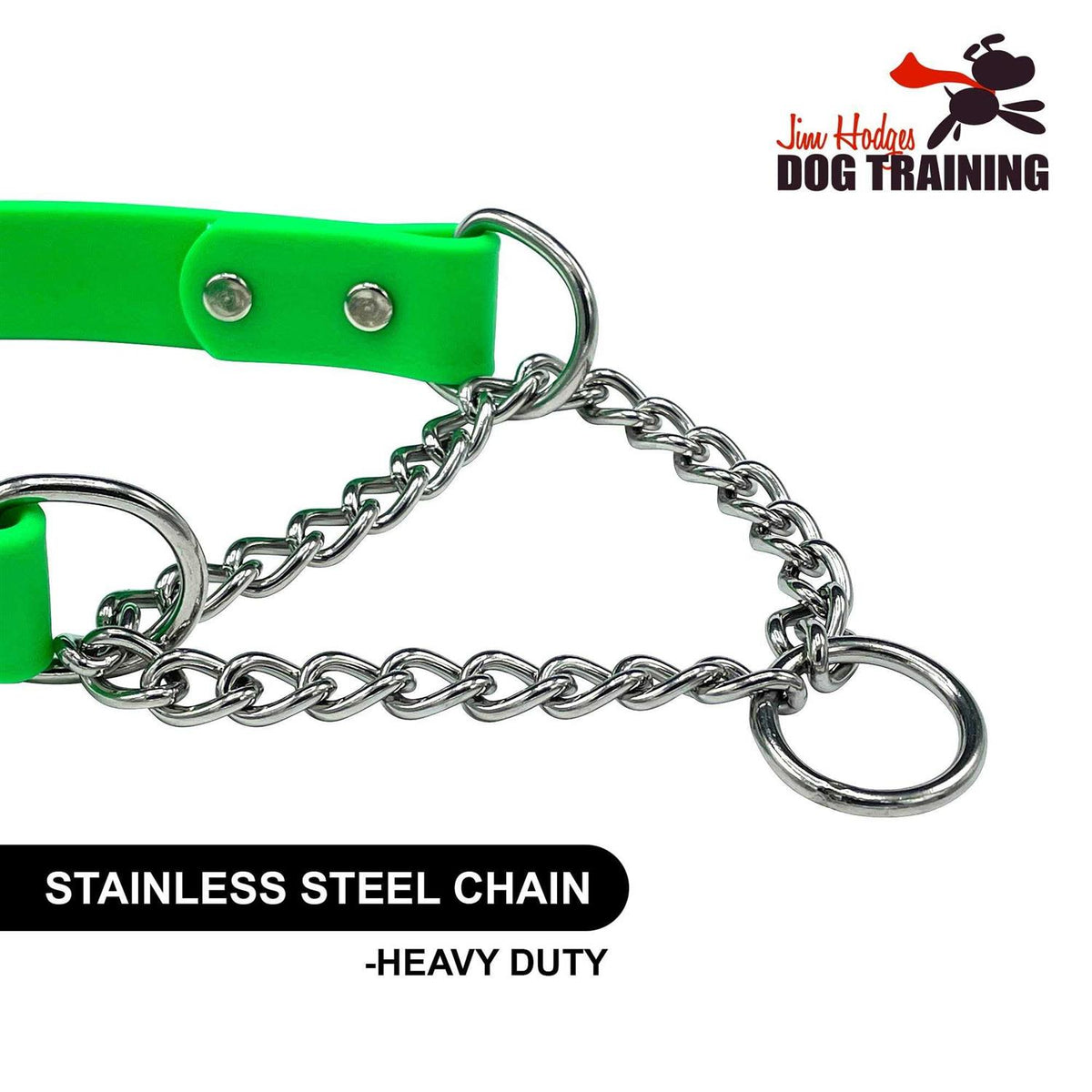 Martingale Collar for Dogs Biothane Stainless Steel Hardware M620532