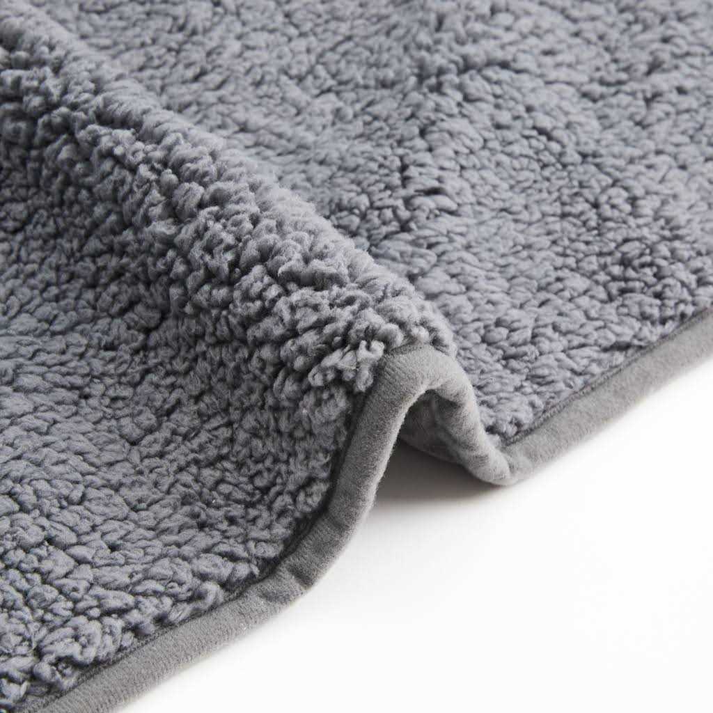 Grey Sherpa Waterproof Leakproof Dog Blanket P6297
