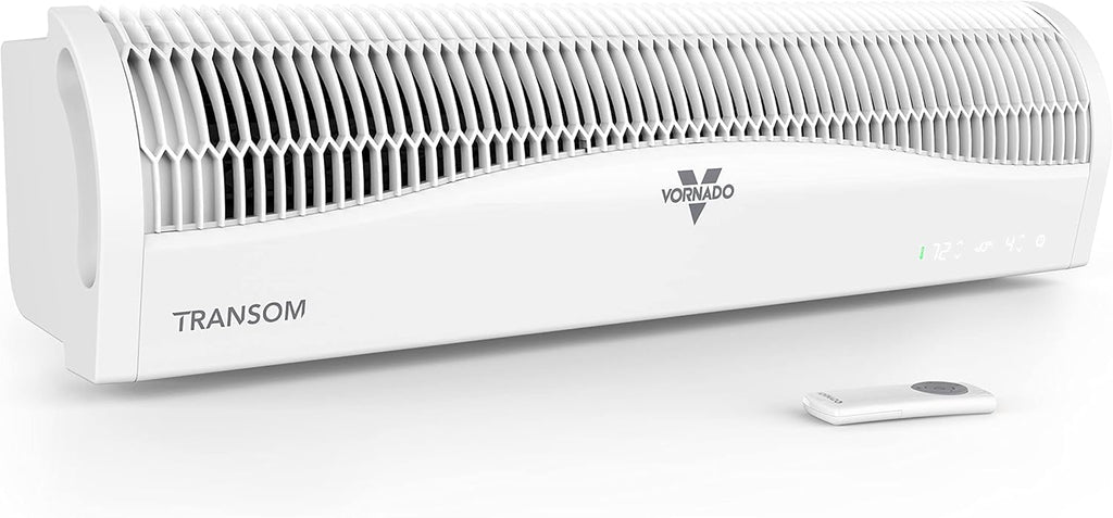 Black Window Fan with 4 Speeds and Remote Control W6055
