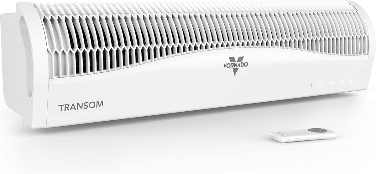 Black Window Fan with 4 Speeds and Remote Control W6055
