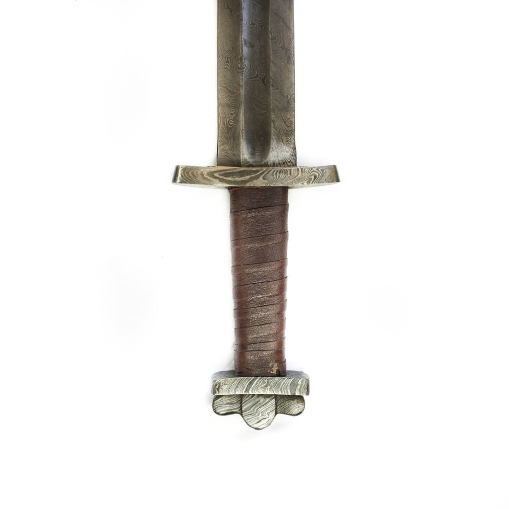 Hand Crafted High Carbon Damascus Steel Sword F111