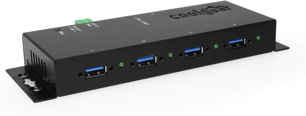 4-Port Industrial Hub Metal Case Pack of 2 N2583