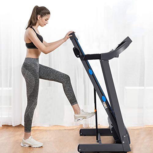 Folding Electric Treadmill with LED/LCD Monitor P94974