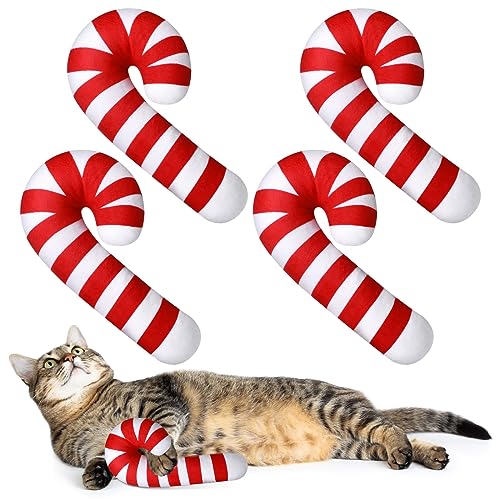 4 Pcs 8 Inch Catnip Cat Chew Toy X850599