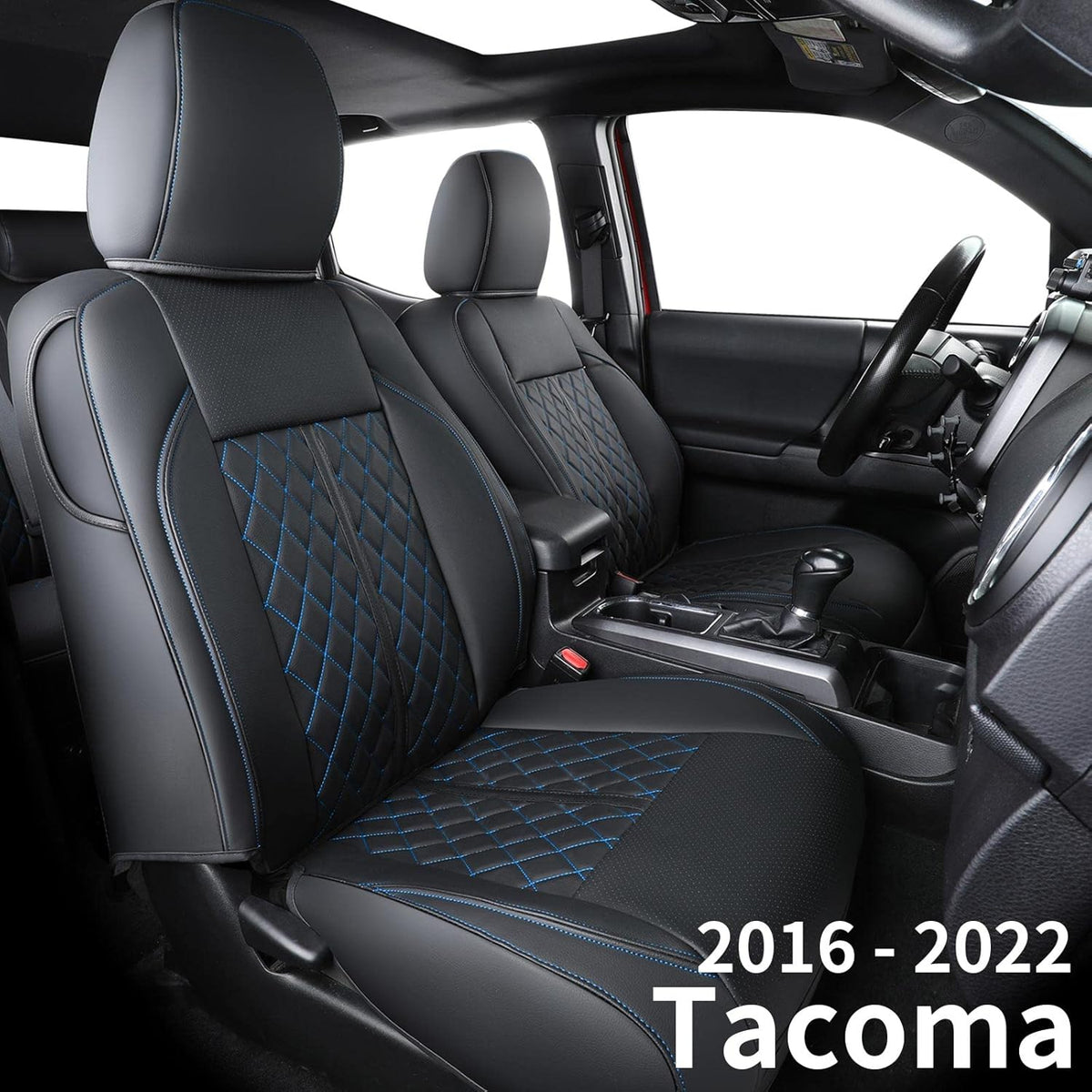 Tacoma Seat Covers Water Proof Faux Leather Full Set Z281
