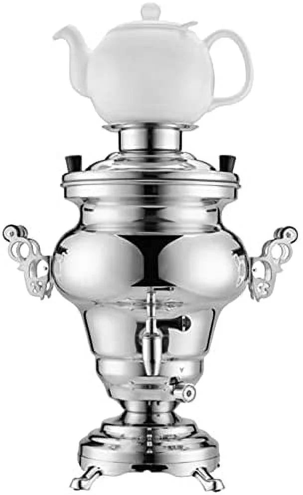 Stainless Steel Electric Samovar Tea Maker 6 Liter 110V 1000W I80929