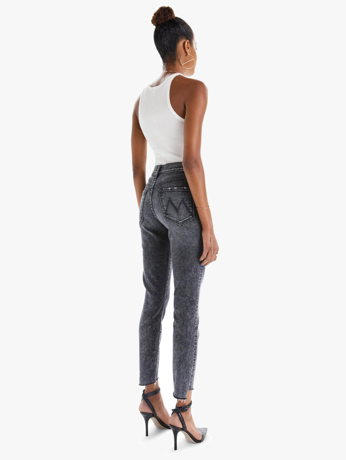 Stunner Zip Ankle Step Fray Trn / 25 N6449