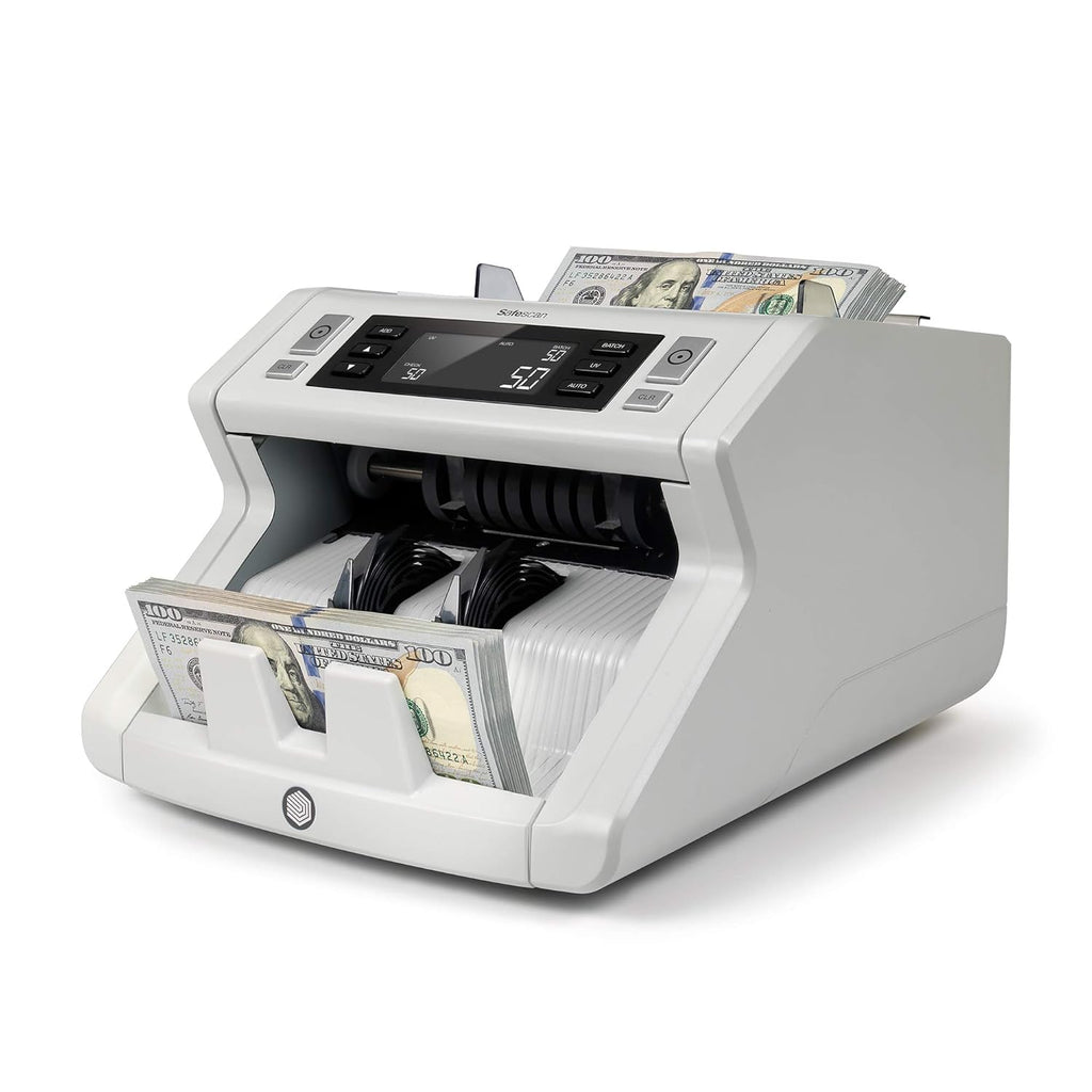 Bill counter with 2-point counterfeit detection K340928