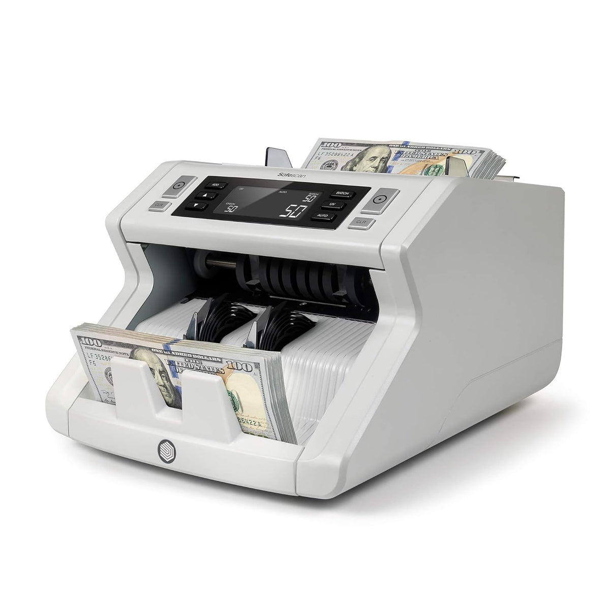 Bill counter with 2-point counterfeit detection K340928