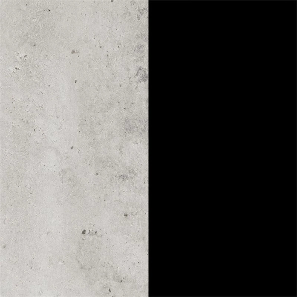 Concrete Gray and Black Coffee Table V10266