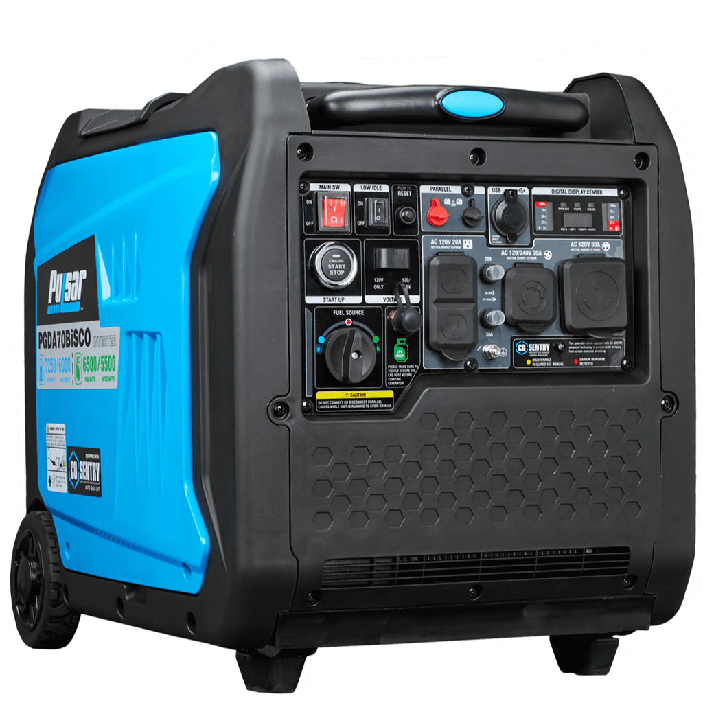 7,250 Watt Dual Fuel Inverter Generator with Remote Start G3174