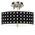 14 inch Wide Black Ceiling Light B902692