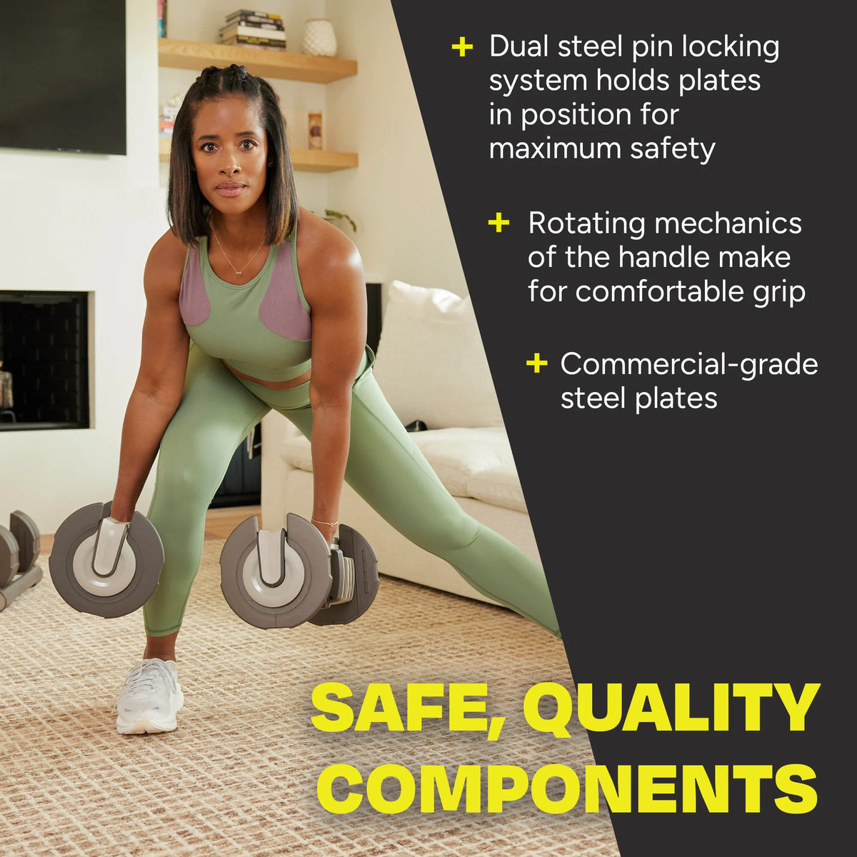 Adjustable Dumbbell 5-50 lbs Q471