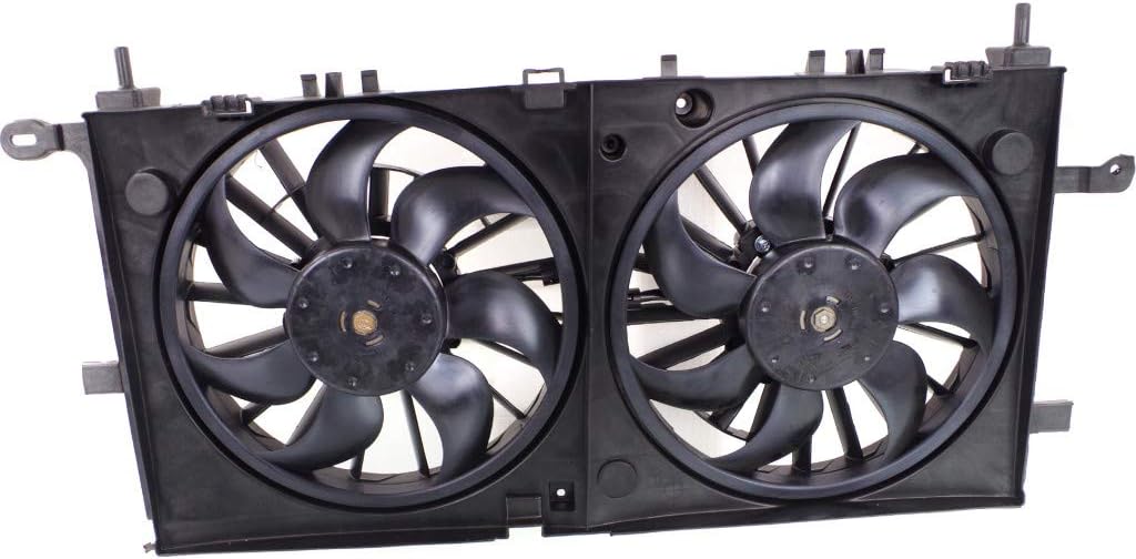 Radiator Fan for Chevy Uplander 2006 2009 Dual Fan 3.9L Engine P576