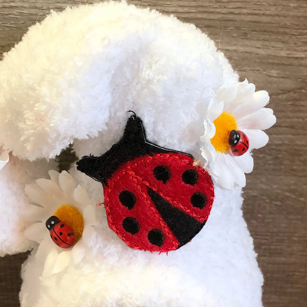 Ladybugs Daisy Big Nose Forest Elder Doll Ornament S1460