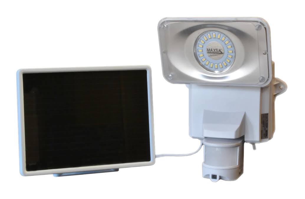 Solar Powered Security Video Camera Floodlight E71631