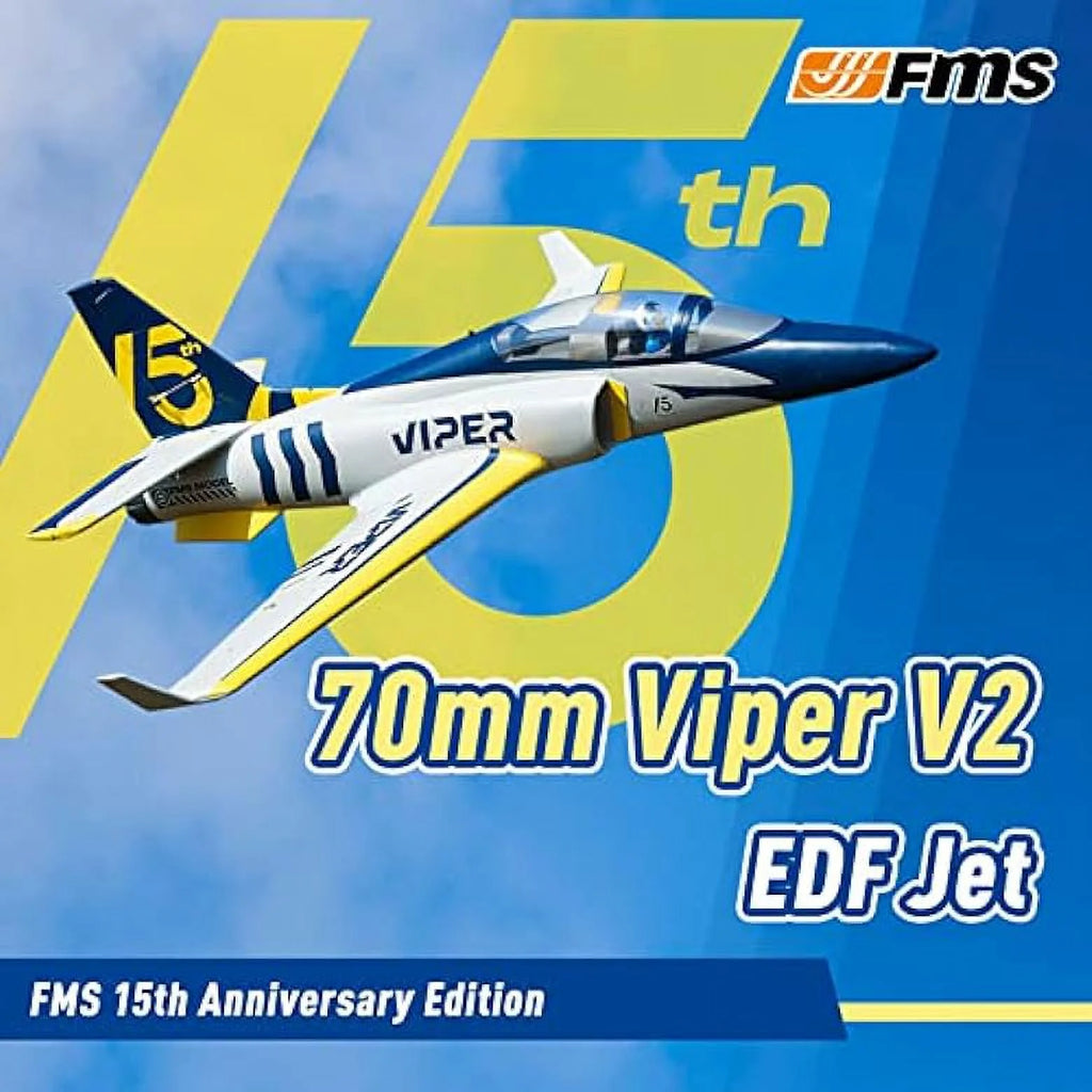 Navy Blue 70mm EDF RC Airplane Jet V32359
