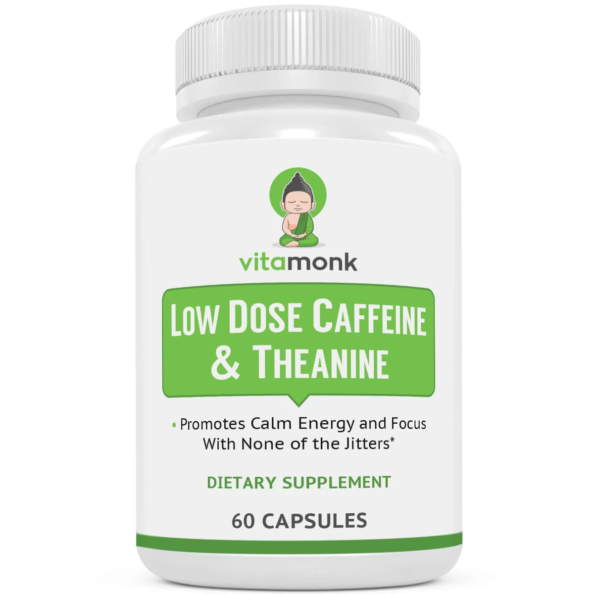 Caffeine and Theanine 25mg 60 Caps Y56958