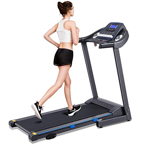 Folding Electric Treadmill with LED/LCD Monitor P94974