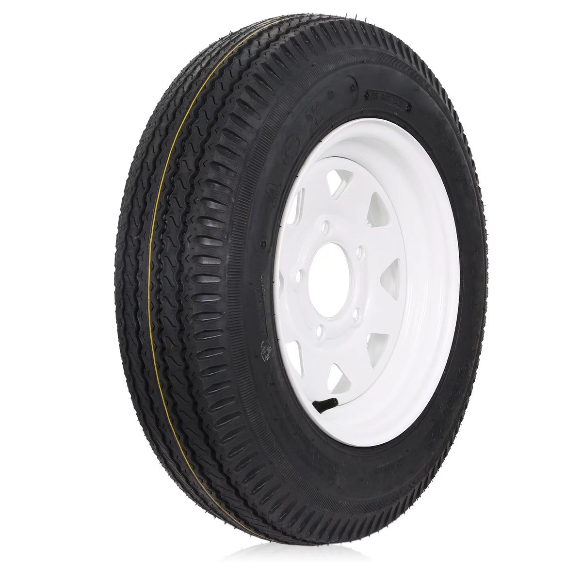 5.30-12 Trailer Tires with 12'' Rims, Set of 2 N264777