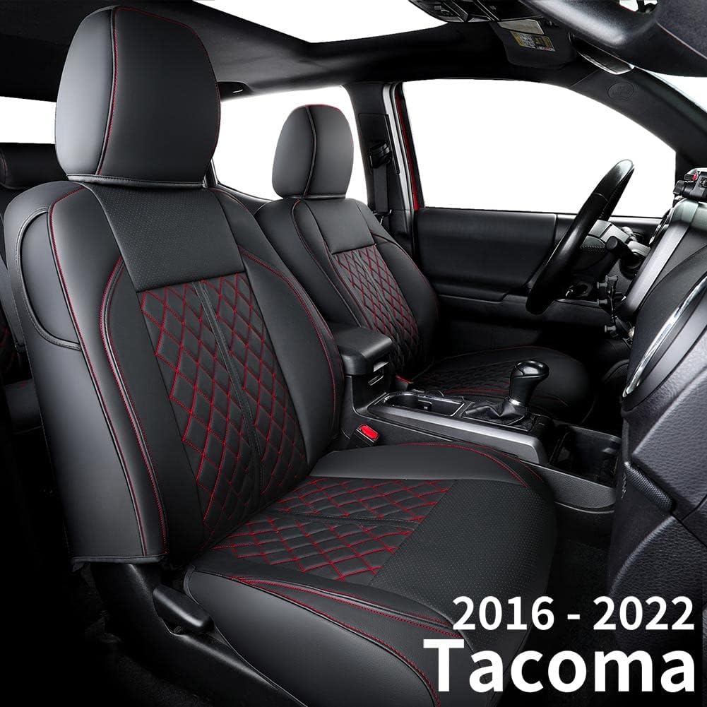 Tacoma Seat Covers Water Proof Faux Leather Full Set Z281