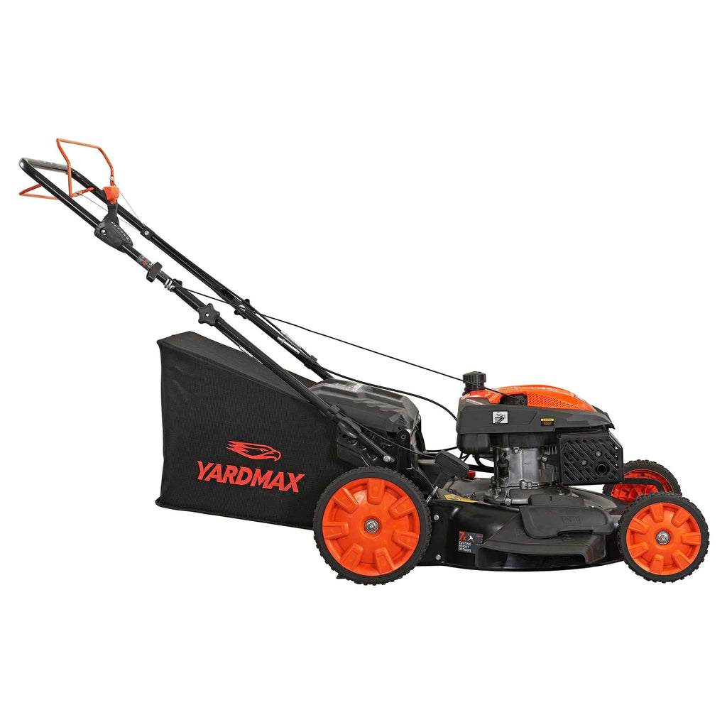 22 in. 201cc 6 Speed 3-in-1 Gas Self Propelled Lawn Mower T585181
