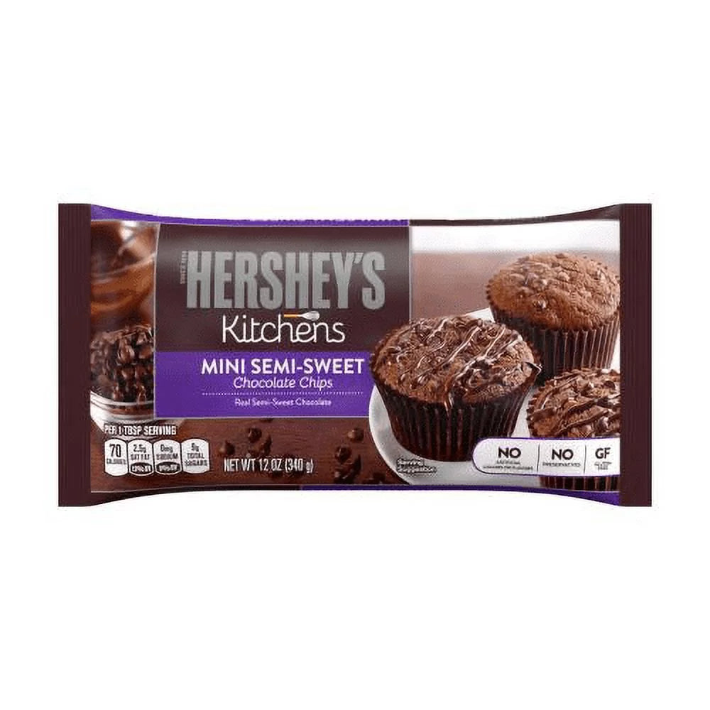 Semi-Sweet Chocolate Mini Chips, 12 Oz B47602