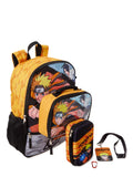 Kids’ Backpack with Lunch Bag 4-Piece Set Multi-Color F6666