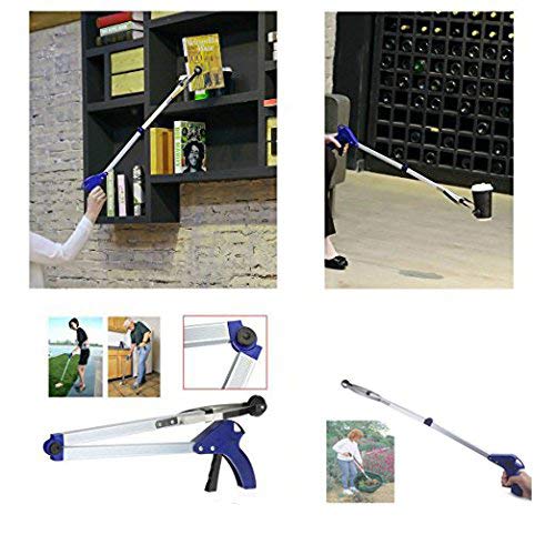 2 Pcs Foldable Long Arm Reacher Grabber T84138