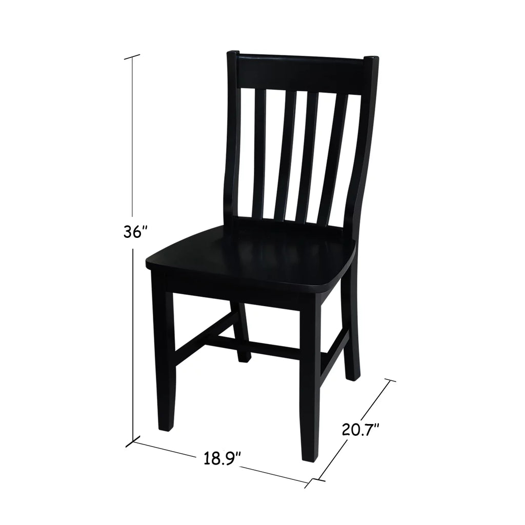 36" Dual Drop Leaf Table with 2 Chairs D92750