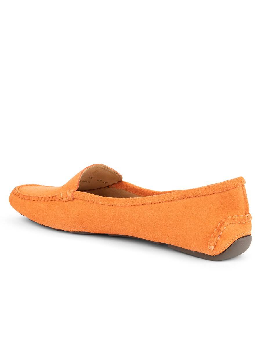 Tangerine Driving Moccasin Z351991