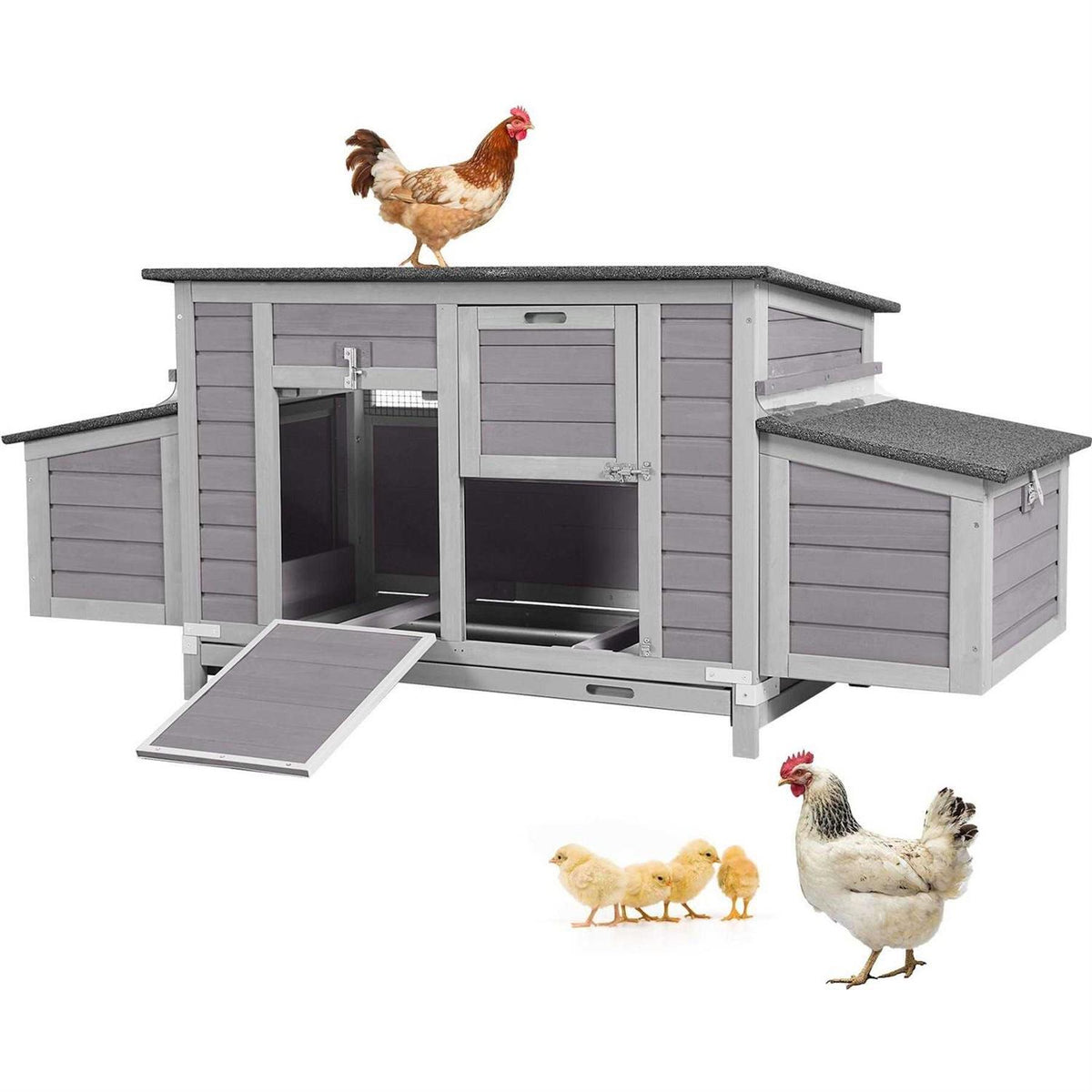Wooden Chicken Coop G6576