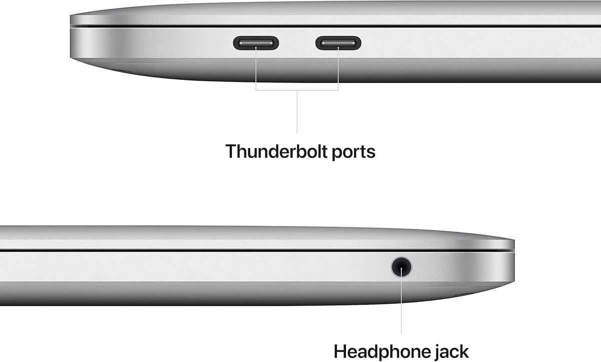 Apple MacBook Pro 13-inch with M2 Chip, 16GB RAM, 512GB SSD Storage Silver Y78775