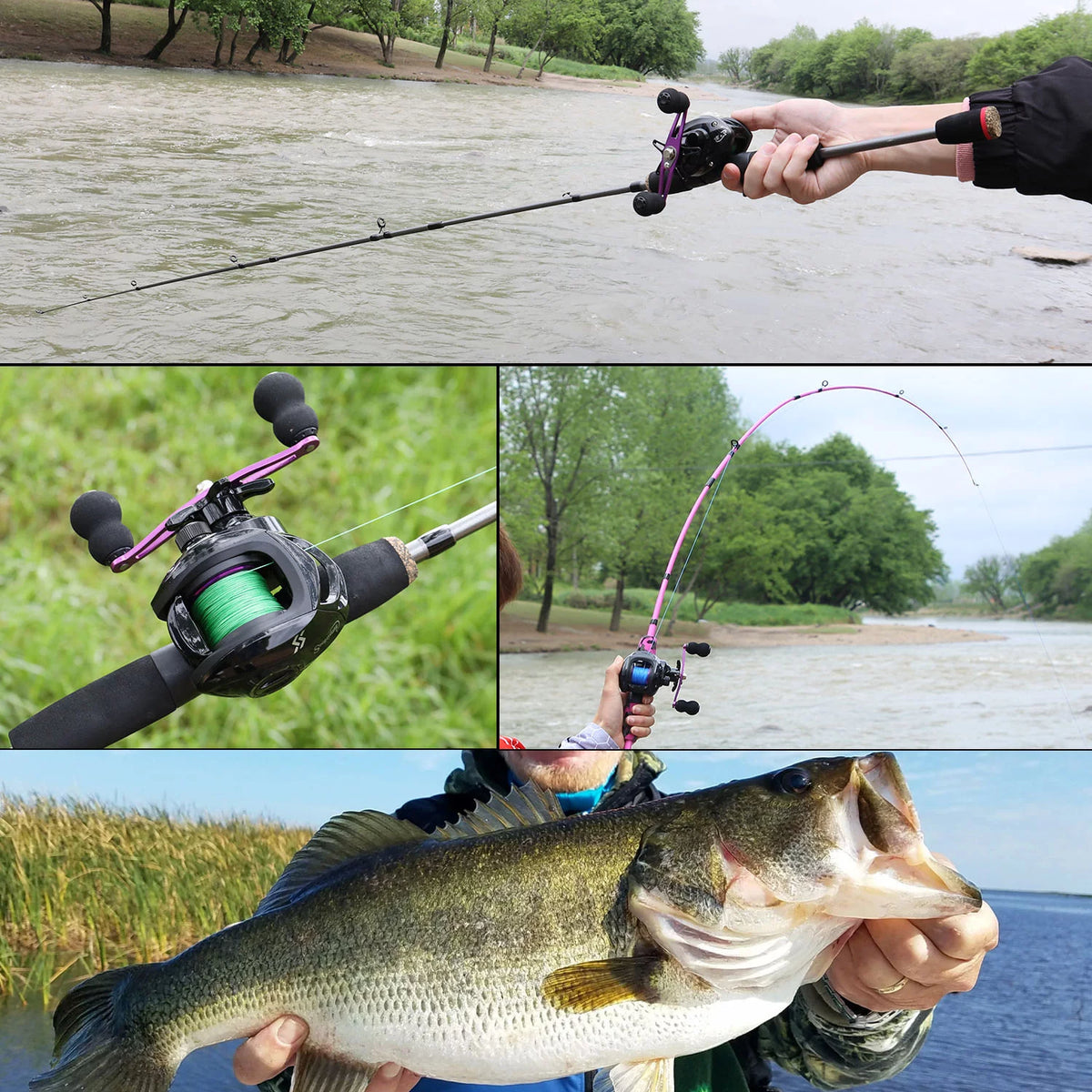 Casting Fishing Rod and Reel Combo H58508