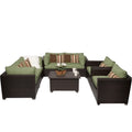 7 Piece Outdoor Wicker Sofa Set A48210