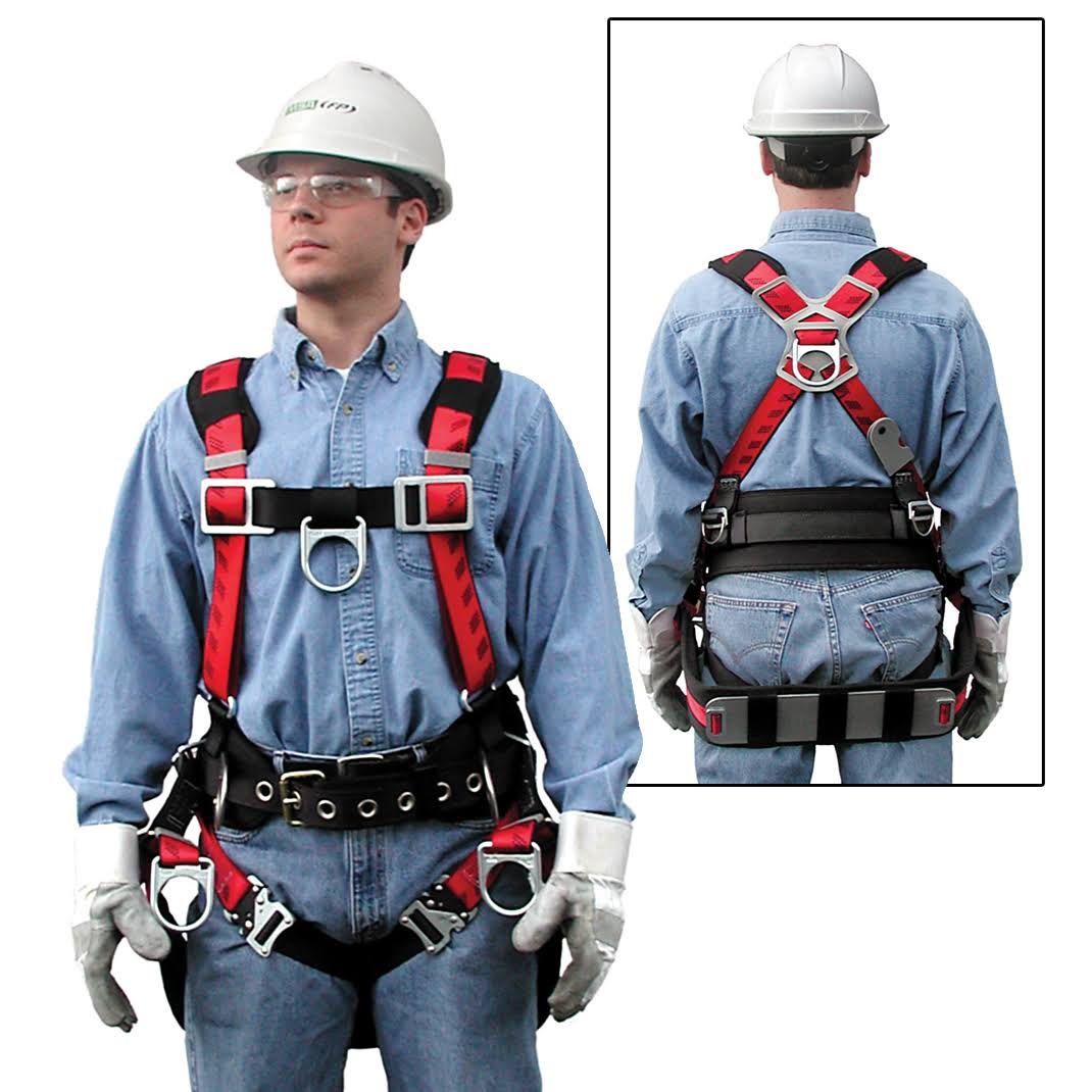Red Full Body Harness R1522