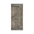 Pre Assembled Solid Pine Wood Interior Sliding Barn Door Slab H64423