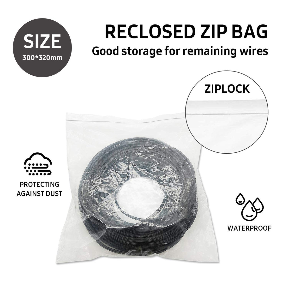 12/2 Low Voltage Landscape Lighting Cable 100 Feet V346760