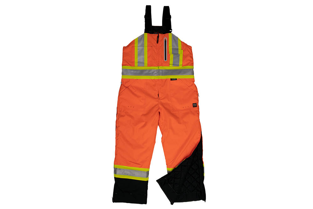 Orange Insulated Safety Overall W1661