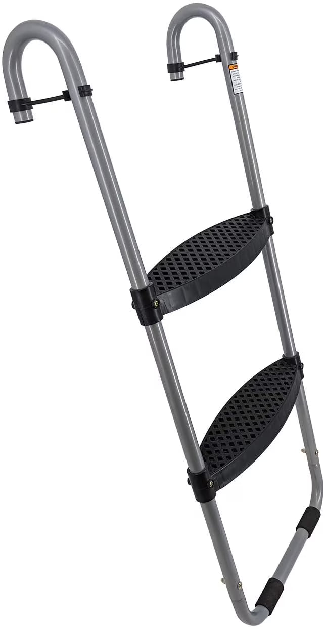 Trampoline Ladder with Safety-Latch J136938