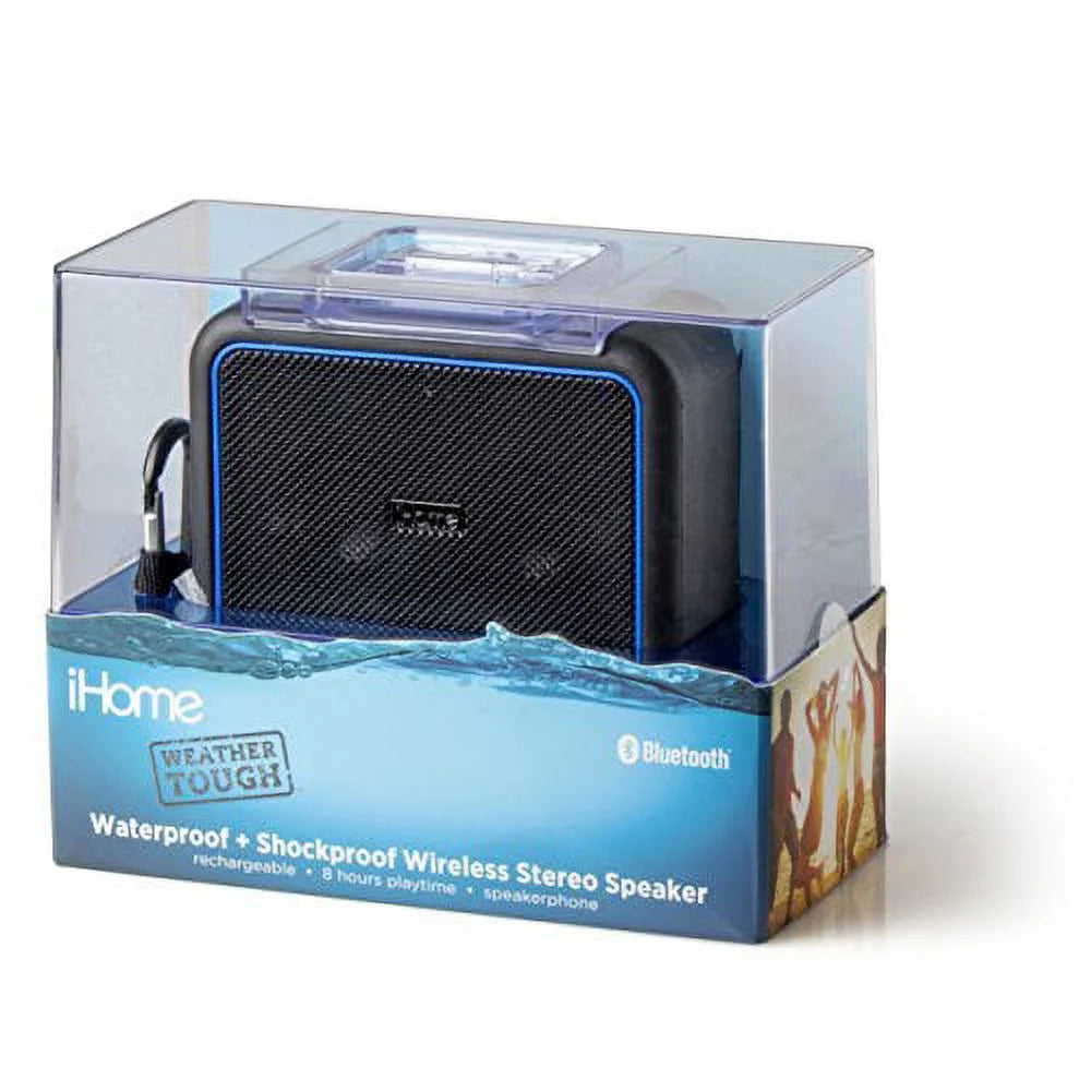 Rugged Portable Waterproof Bluetooth Stereo Speaker C7925