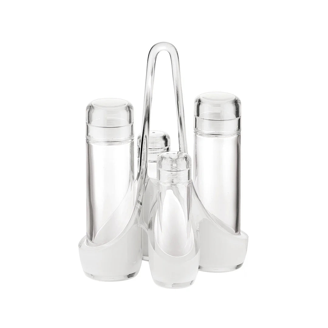 Oil Vinegar Salt Pepper Cruet Set U13940
