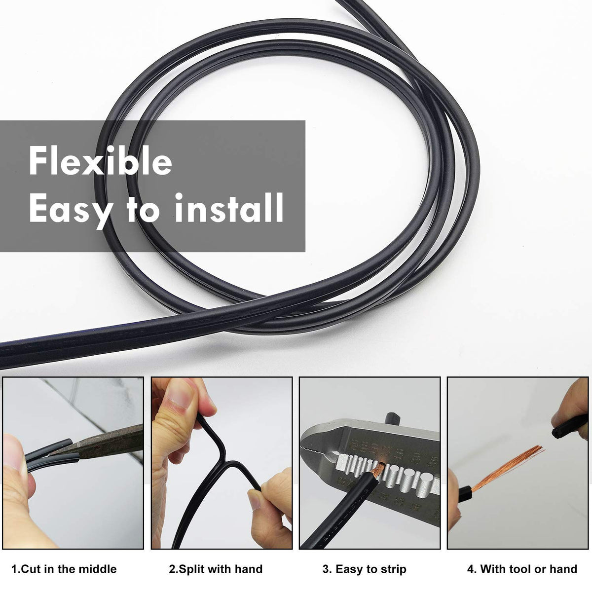 12/2 Low Voltage Landscape Lighting Cable 100 Feet V346760