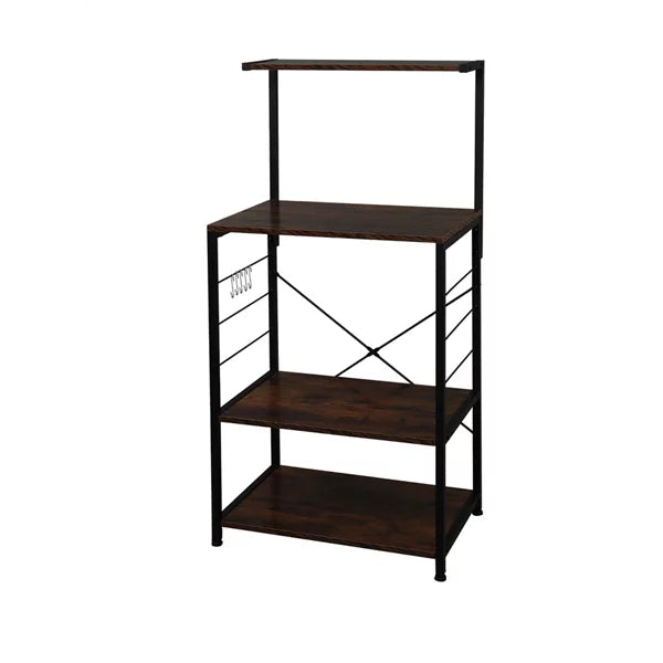 Wooden Kitchen Shelf 4 Tier Shelves E7290